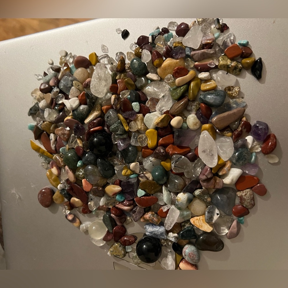 Personal lot of crystals